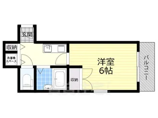 トレンディア高槻【3階】の間取り