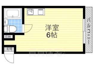 コーポ小林【4階】の間取り