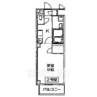 カーサT.R.I【4階】の間取り