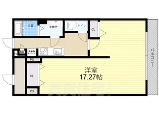 リブリ・グラーデ塚本【1階】の間取り