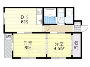グレースサカイ【3階】の間取り