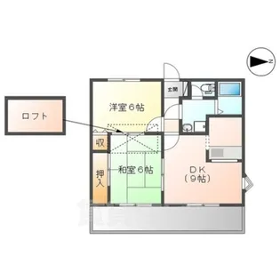 サンクレスト【2階】の間取り