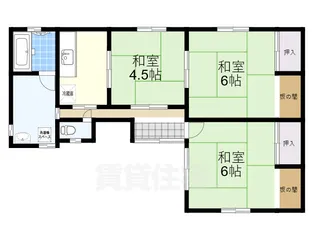 奈良県御所市柳田町【一戸建】の間取り
