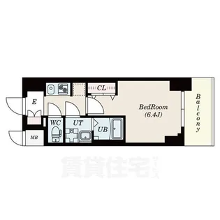 S-RESIDENCE平安通【12階】の間取り