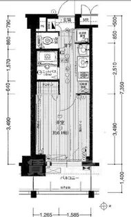 プレサンスSAKAEリバースタイル【3階】の間取り