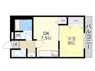 ハイツN-3【3階】の間取り