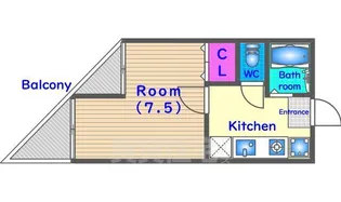 the limelight kyoto【3階】の間取り