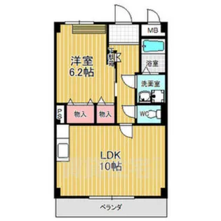 アバンス【3階】の間取り