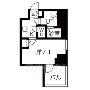 エスプレイス上前津レガシー【5階】の間取り