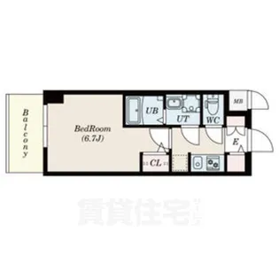 S-RESIDENCE熱田【12階】の間取り