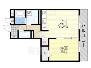 サンセッテ21【1階】の間取り