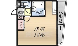 メイフェア2伊丹【4階】の間取り