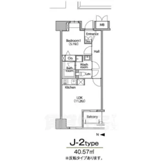 グラン・アベニュー栄【6階】の間取り
