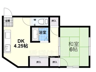 五島マンション【3階】の間取り
