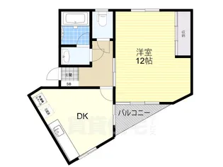 マンション春秋園2【3階】の間取り