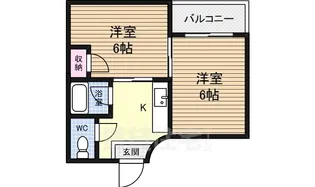 サンロイヤル柴島パート5【5階】の間取り