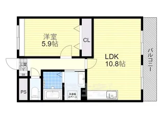 アプローズ【2階】の間取り