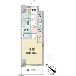 アステリ鶴舞テーセラ【15階】の間取り
