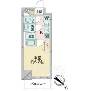 アステリ鶴舞テーセラ【15階】の間取り