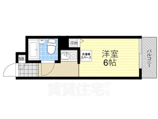 コーポ梛【3階】の間取り