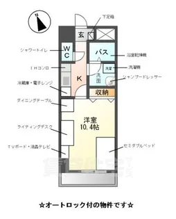 M-stage Aoi【8階】の間取り