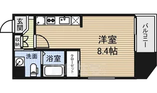ライブコート丸の内【9階】の間取り