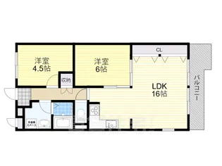 新大宮ハイタウンF棟【1階】の間取り