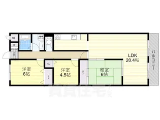 SAドーム【4階】の間取り