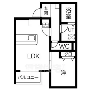 フローネル六番町【2階】の間取り