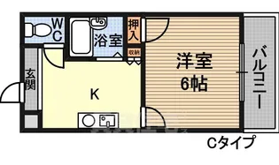 マンションパルス【2階】の間取り