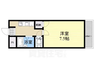 グリーンライフ箕面【5階】の間取り