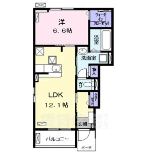 フォルトゥーナ3【1階】の間取り