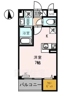 アダージェ小路【2階】の間取り