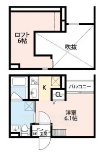 maison de cercle【1階】の間取り