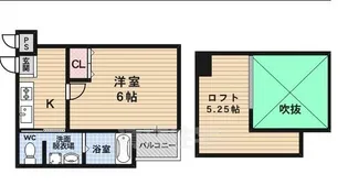 WEST9京都駅【1階】の間取り