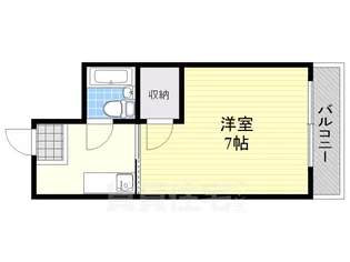 ベストレジデンス京橋駅前【3階】の間取り