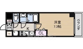 プレサンス栄フェル【4階】の間取り