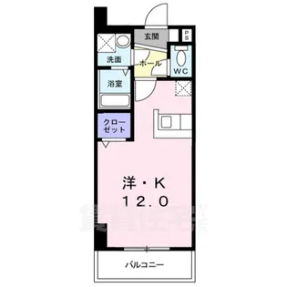 サニーサイドテラスK【8階】の間取り