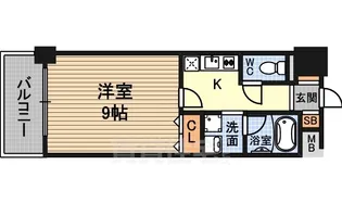 セレッソコート新大阪【2階】の間取り