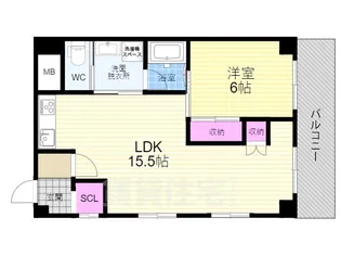 WestHillTAKATSUKA2【5階】の間取り