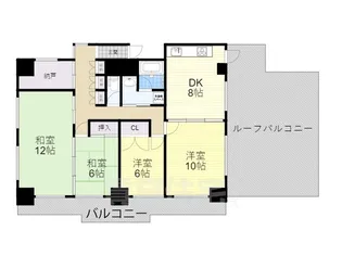 熱田ATビル【6階】の間取り
