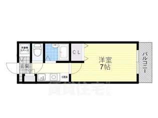 ディアフォーレスト【2階】の間取り