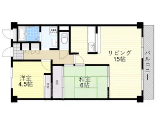 エクシング青山【1階】の間取り