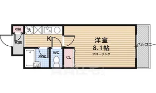 プレミール車道【1階】の間取り