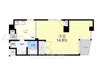 モデラート【2階】の間取り