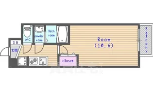 アール京都グレイス【4階】の間取り