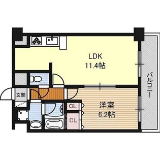 プレサンス久屋大通公園サウス【10階】の間取り