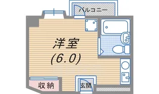 井下マンション【4階】の間取り