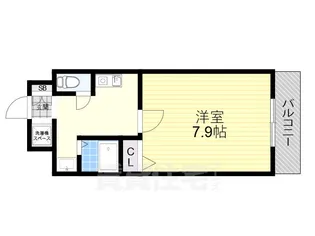 M'PLAZA香里五番館【6階】の間取り