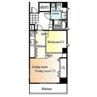 hinata higashiyama【5階】の間取り